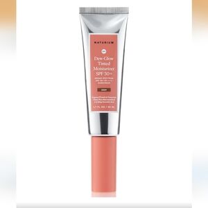 Naturium's Dew-Glow Tinted Moisturizer SPF 50+ in Shade Deep